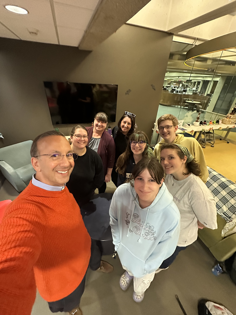 Pres Nemer selfie with Creative Placemaking Unclass.jpg